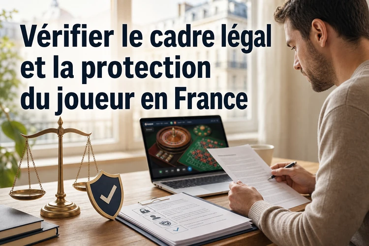 Vérifier le cadre légal et la protection du joueur en France