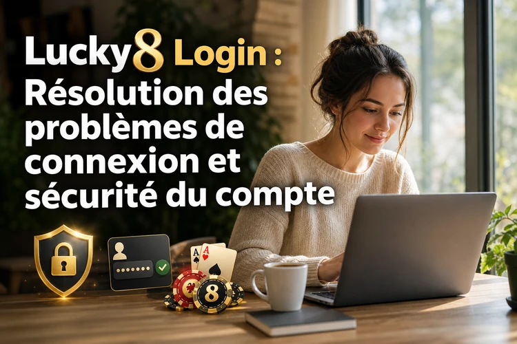 Lucky8 Login: Résolution des problèmes de connexion et sécurité du compte