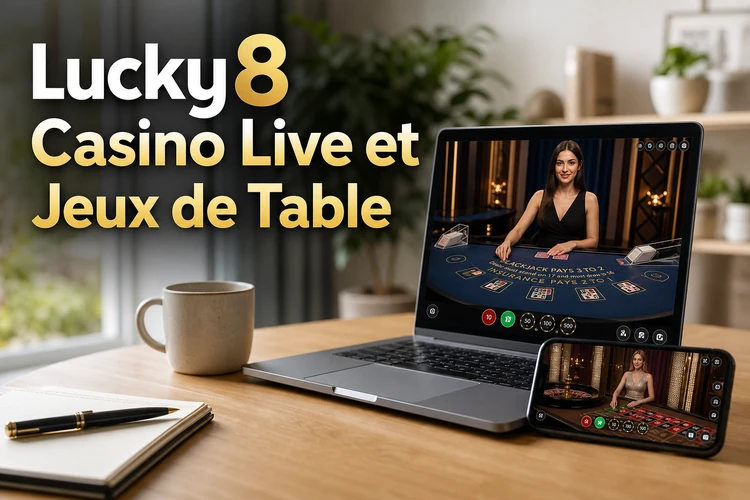 Lucky8 Casino Live et Jeux de Table: Roulette, Blackjack et micro-mises