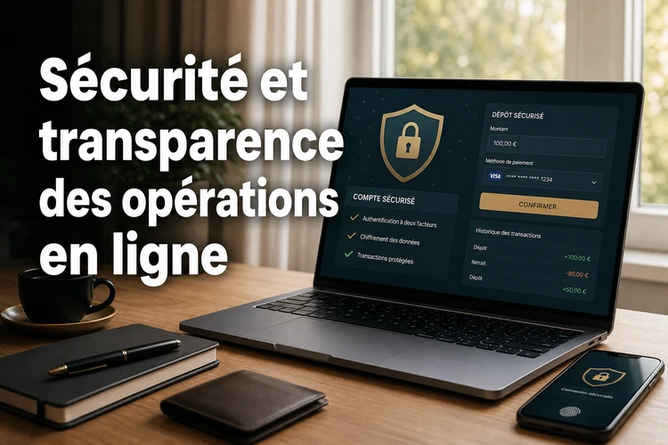 Sécurité et transparence des opérations en ligne